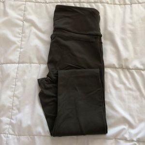 Olive green leggings